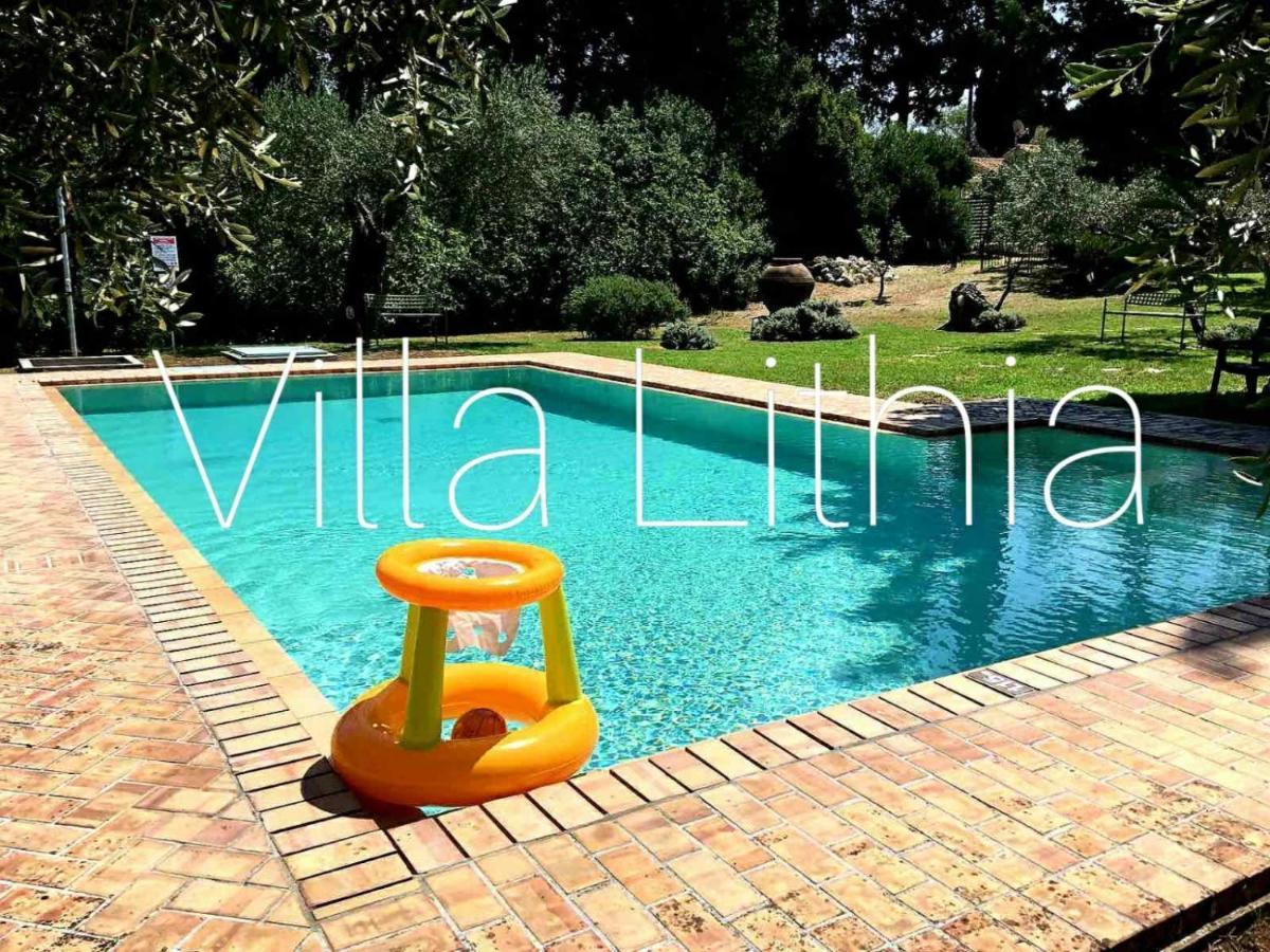 Villa Lithia Áno Korakiána Eksteriør bilde